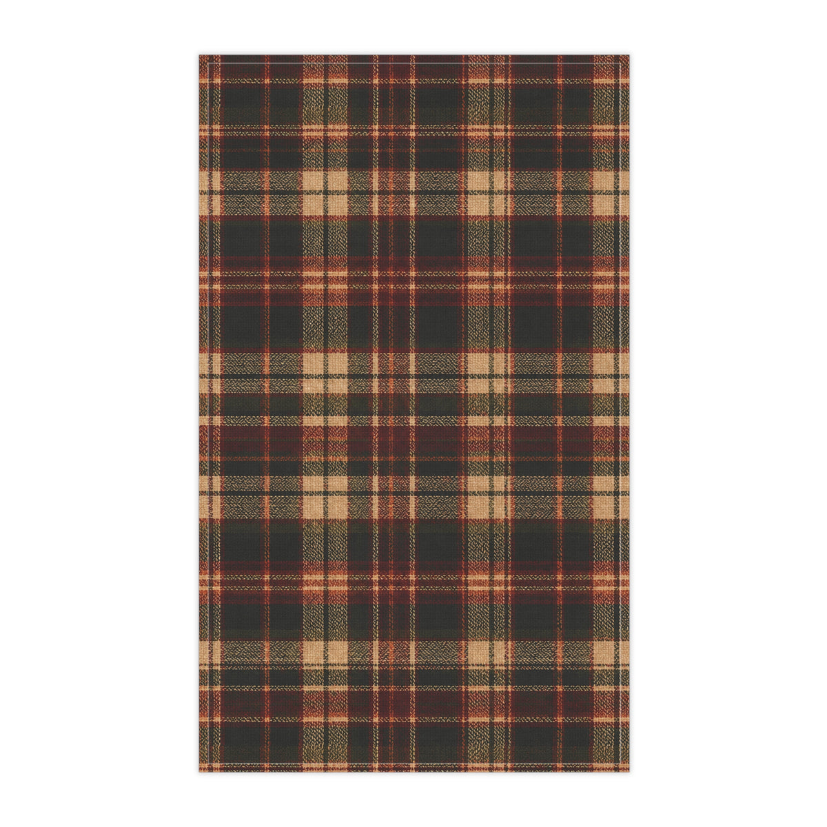 Heirloom Plaid Cotton Twill Tea Towel | The Fall Collection