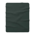 Evergreen Smoke Sherpa Fleece Blanket – product view 1