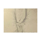 The Guardian charcoal fine art print on textured watercolor paper — product view 8