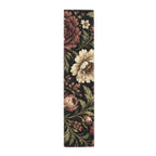 Midnight Garden cotton table runner – product view 1