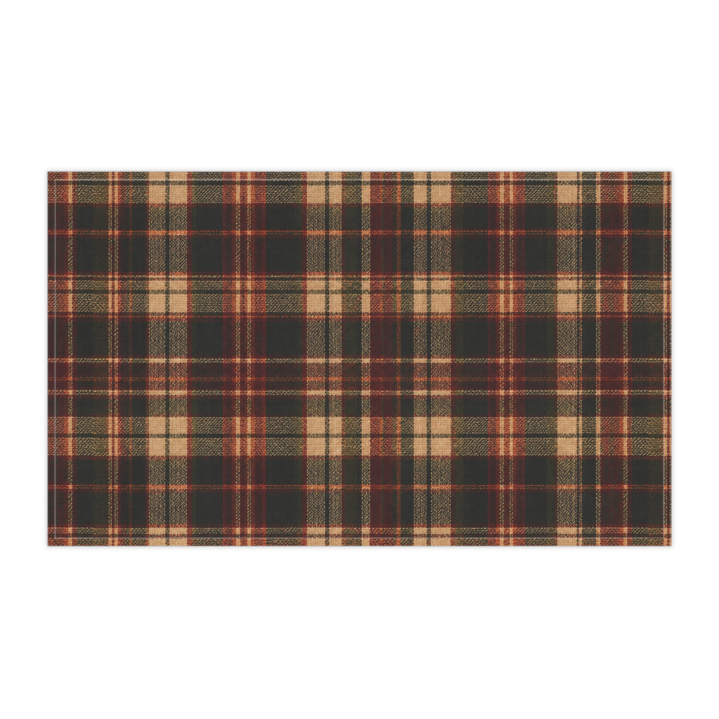Heirloom Plaid Cotton Twill Tea Towel | The Fall Collection