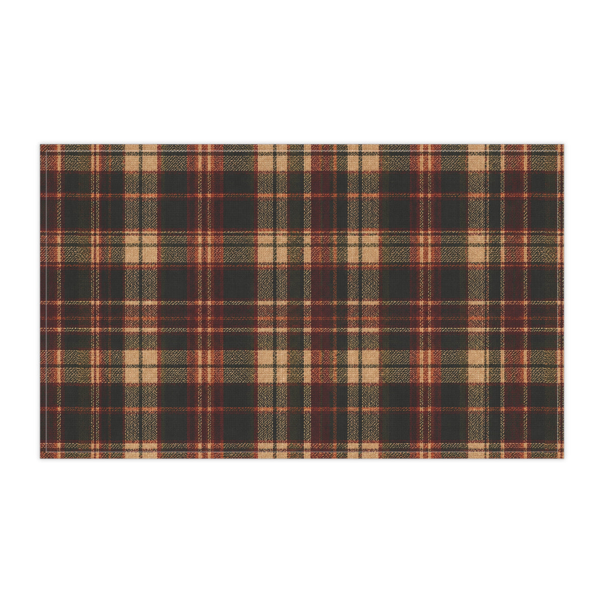 Heirloom Plaid Cotton Twill Tea Towel | The Fall Collection