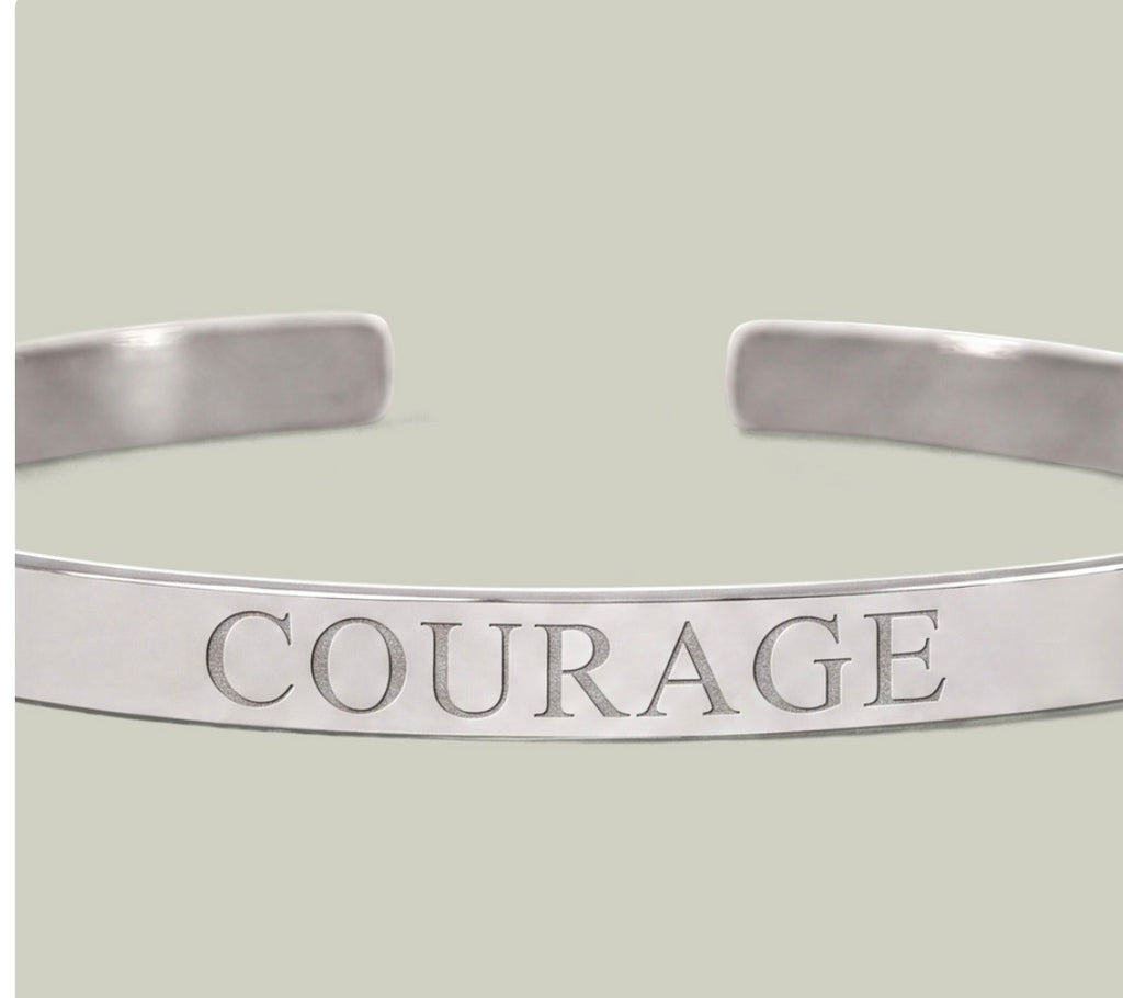 Engravable Cuff Bracelet — "Make it yours" Personalized Bangle Gift — view 4