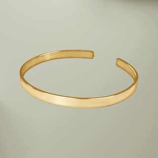 Engravable Cuff Bracelet — "Make it yours" Personalized Bangle Gift — view 5