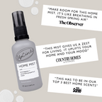 Home Mist with Lemongrass + Grapefruit