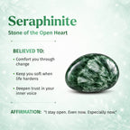 The Angel By My Side - Rare Seraphinite Pendant